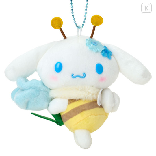 Japan Sanrio Original Mascot Holder - Cinnamoroll : Flower Loving Little Bee - 2