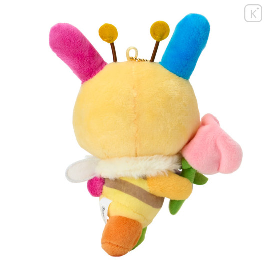 Japan Sanrio Original Mascot Holder - Usahana : Flower Loving Little Bee - 3