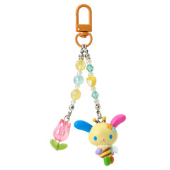 Japan Sanrio Original Keychain - Usahana : Flower Loving Little Bee