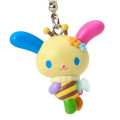 Japan Sanrio Original Keychain - Usahana : Flower Loving Little Bee - 2