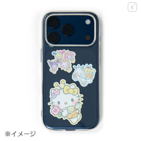 Japan Sanrio Original Sticker Set - Flower Loving Little Bee - 6