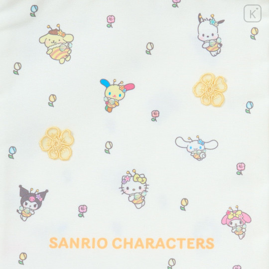 Japan Sanrio Original Drawstring Bag Set - Flower Loving Little Bee - 3