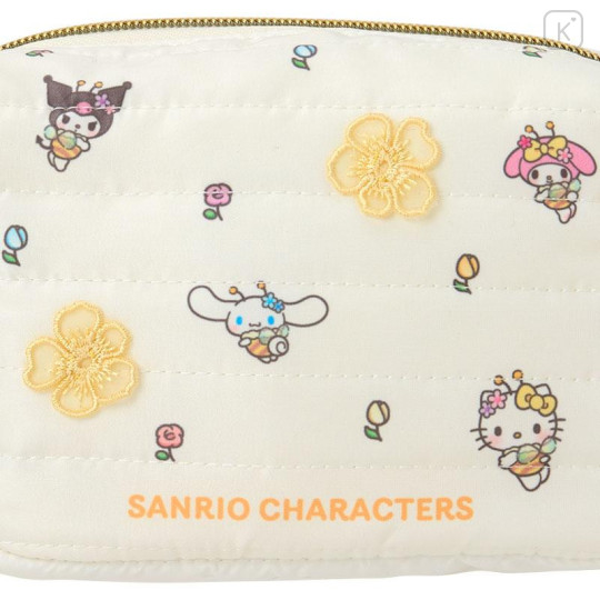 Japan Sanrio Original Pouch - Flower Loving Little Bee - 4