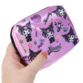 Japan Sanrio Satin Eco Bag with Pouch - Kuromi - 4