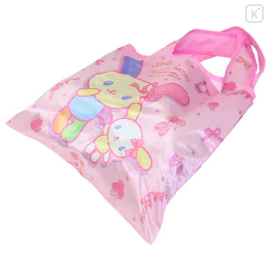 Japan Sanrio Satin Eco Bag with Pouch - Usahana - 2
