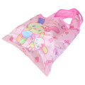 Japan Sanrio Satin Eco Bag with Pouch - Usahana - 2