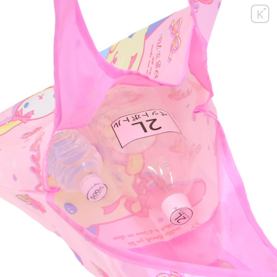 Japan Sanrio Satin Eco Bag with Pouch - Usahana - 3