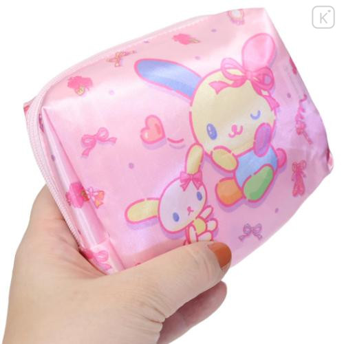 Japan Sanrio Satin Eco Bag with Pouch - Usahana - 4