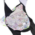 Japan Sanrio Satin Eco Bag with Pouch - Mixed Characters - 3