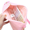 Japan Sanrio Sagara Embroidery Shoulder Bag - My Melody : Suntan - 3