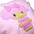 Japan Sanrio Sagara Embroidery Shoulder Bag - My Melody : Suntan - 5