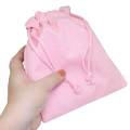 Japan Sanrio Sagara Embroidery Drawstring Pouch - My Melody : Suntan - 3