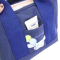 Japan Sanrio Canvas Mini Tote Bag with Dividers - Cinnamoroll - 4