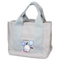 Japan Sanrio Canvas Mini Tote Bag with Dividers - Pochacco - 1