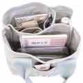 Japan Sanrio Canvas Mini Tote Bag with Dividers - Pochacco - 3