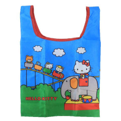 Japan Sanrio Mini Eco Bag with Pouch - Hello Kitty : Retro Park