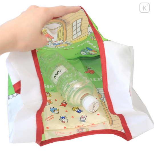 Japan Sanrio Mini Eco Bag with Pouch - Retro House - 3