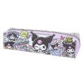 Japan Sanrio Pen Pouch - Kuromi : 20th Anniversary Hee Hee Hee - 1
