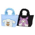Japan Sanrio Sagara Embroidery Lunch Bag - Kuromi - 5