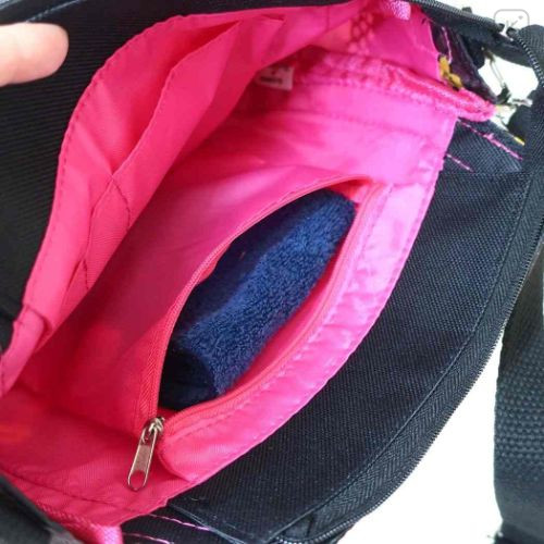 Japan Sanrio 2way Shoulder Bag - Hello Kitty : Japanese Pattern Weeping Cherry Blossom - 4