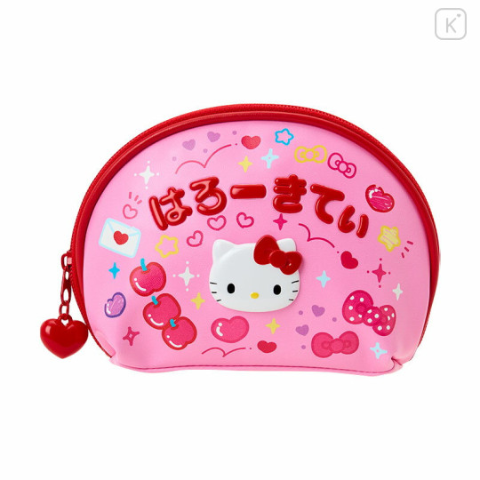 Japan Sanrio Original Pouch - Hello Kitty : Sanrio School Collection - 1