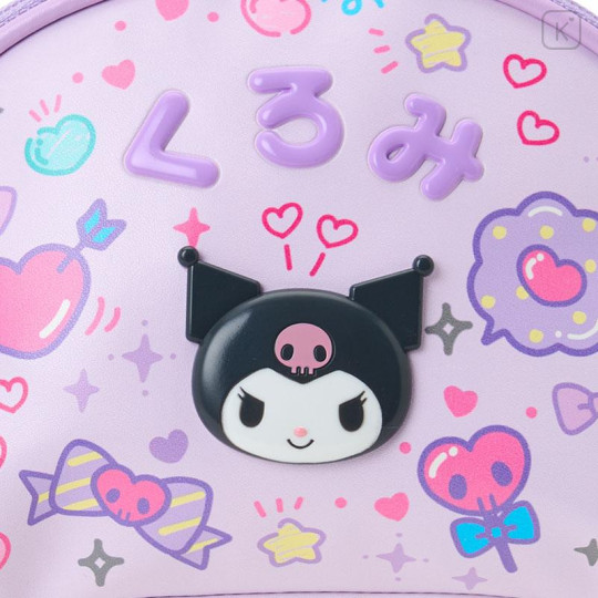 Japan Sanrio Original Pouch - Kuromi : Sanrio School Collection - 4