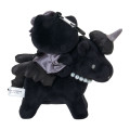 Japan Sanrio Premium Mascot Holder - Hello Kitty : Pegasus Black - 3