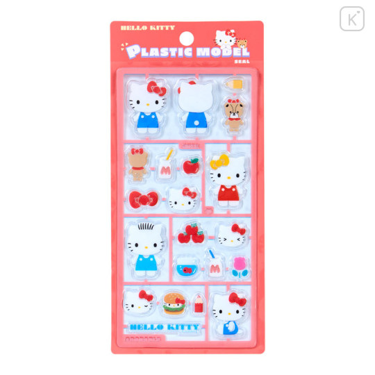 Japan Sanrio Plastic Model Style Stickers - Hello Kitty - 1