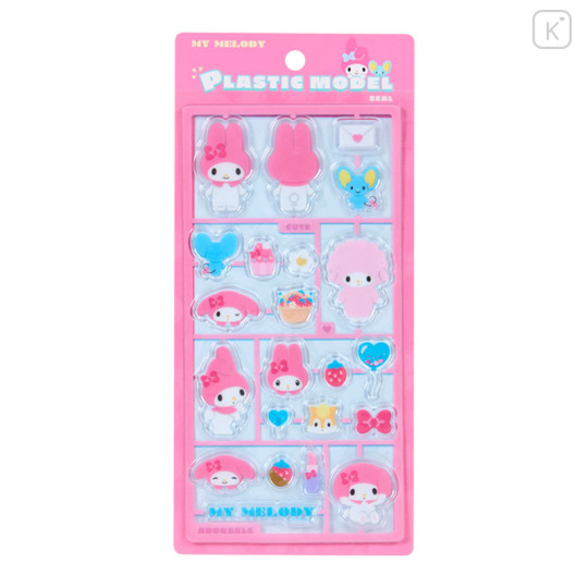 Japan Sanrio Plastic Model Style Stickers - My Melody - 1