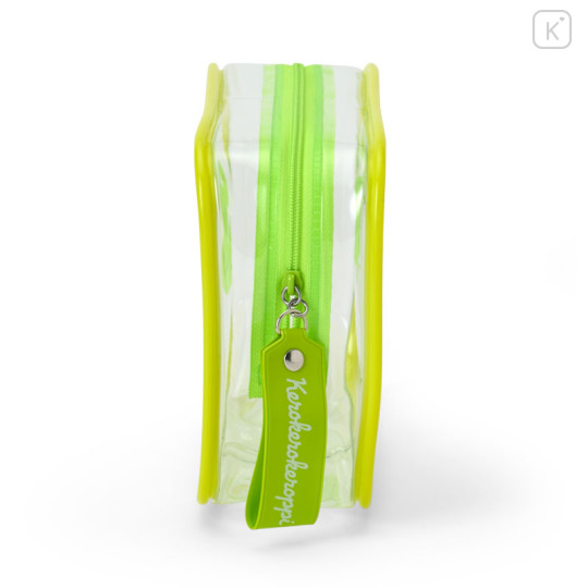 Japan Sanrio Original Clear Pouch - Keroppi : Puffy Face - 2