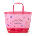Japan Sanrio Original Pool Bag - Hello Kitty : Translucent Milky Color - 2