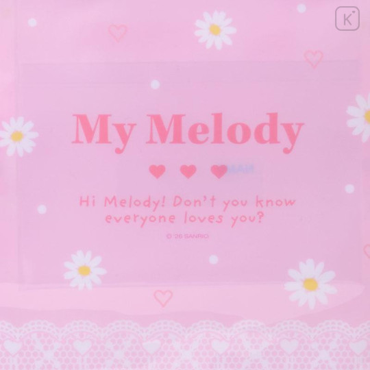 Japan Sanrio Original Pool Bag - My Melody : Translucent Milky Color - 5