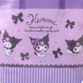 Japan Sanrio Original Pool Bag - Kuromi : Translucent Milky Color - 4