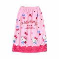 Japan Sanrio Original Kids Wrap Towel 70cm - Hello Kitty - 2