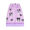 Japan Sanrio Original Kids Wrap Towel 70cm - Kuromi - 1