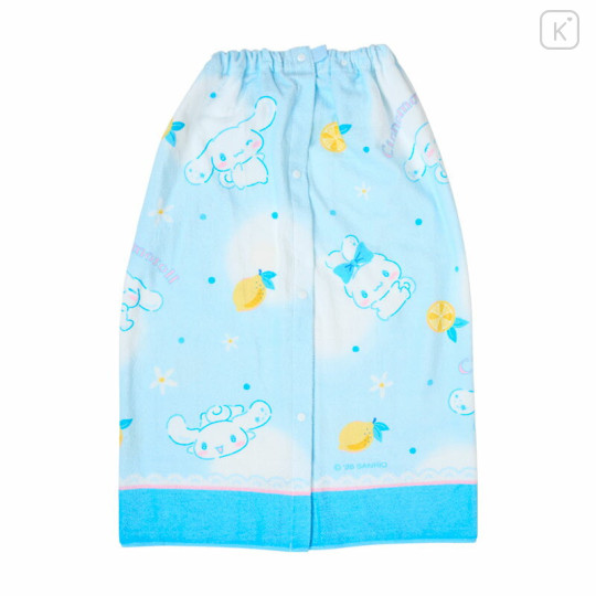 Japan Sanrio Original Kids Wrap Towel 80cm - Cinnamoroll - 1