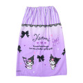 Japan Sanrio Original Kids Wrap Towel 80cm - Kuromi - 2