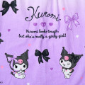 Japan Sanrio Original Kids Wrap Towel 80cm - Kuromi - 4