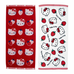 Japan Sanrio Original Face Towel Set - Hello Kitty