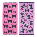 Japan Sanrio Original Face Towel Set - Kuromi - 1