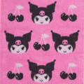 Japan Sanrio Original Face Towel Set - Kuromi - 2