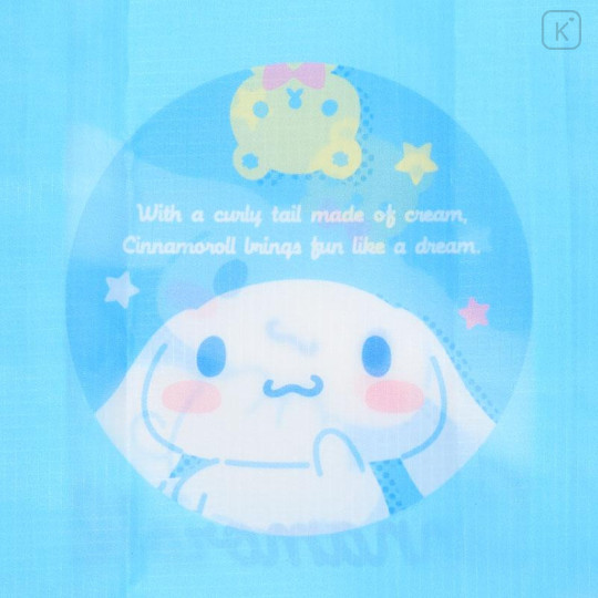 Japan Sanrio Original Water-repellent Eco Bag (S) - Cinnamoroll - 5