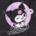 Japan Sanrio Original Water-repellent Eco Bag (S) - Kuromi - 4