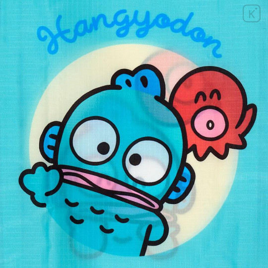 Japan Sanrio Original Water-repellent Eco Bag (S) - Hangyodon - 4