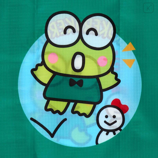 Japan Sanrio Original Water-repellent Eco Bag (S) - Keroppi - 5