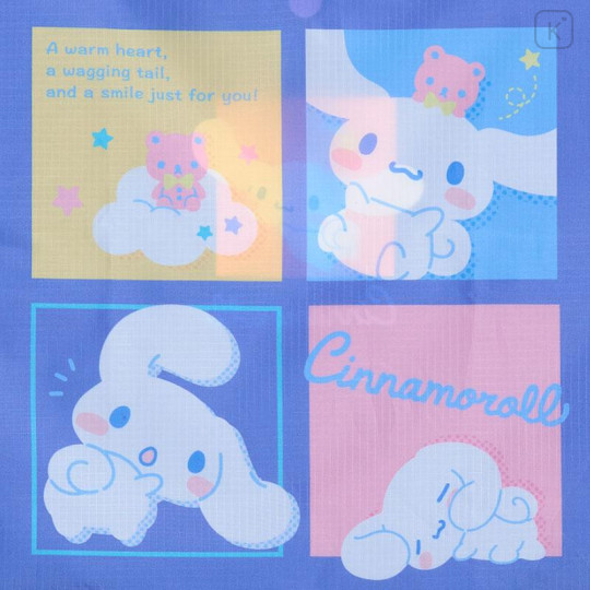 Japan Sanrio Original Water-repellent Eco Bag (M) - Cinnamoroll - 4