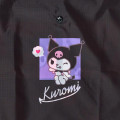 Japan Sanrio Original Water-repellent Eco Bag (M) - Kuromi - 5