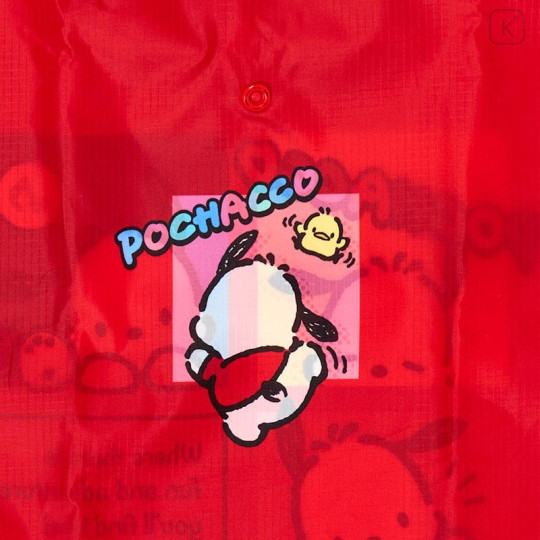 Japan Sanrio Original Water-repellent Eco Bag (M) - Pochacco - 5