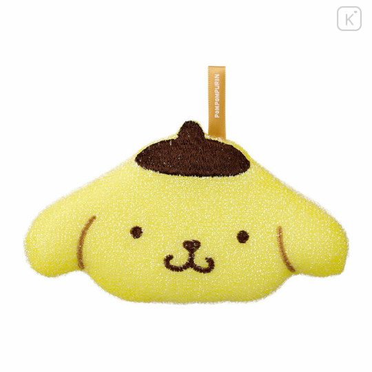 Japan Sanrio Sparkling Kitchen Sponge - Pompompurin - 1