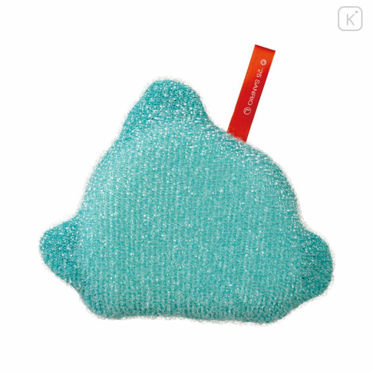 Japan Sanrio Sparkling Kitchen Sponge - Hangyodon - 2